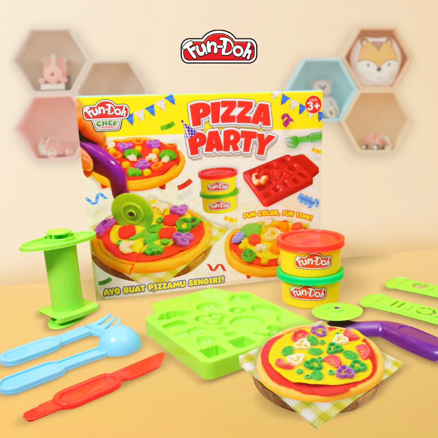 toko mainan online DOUGH PIZZA PARTY - 28052