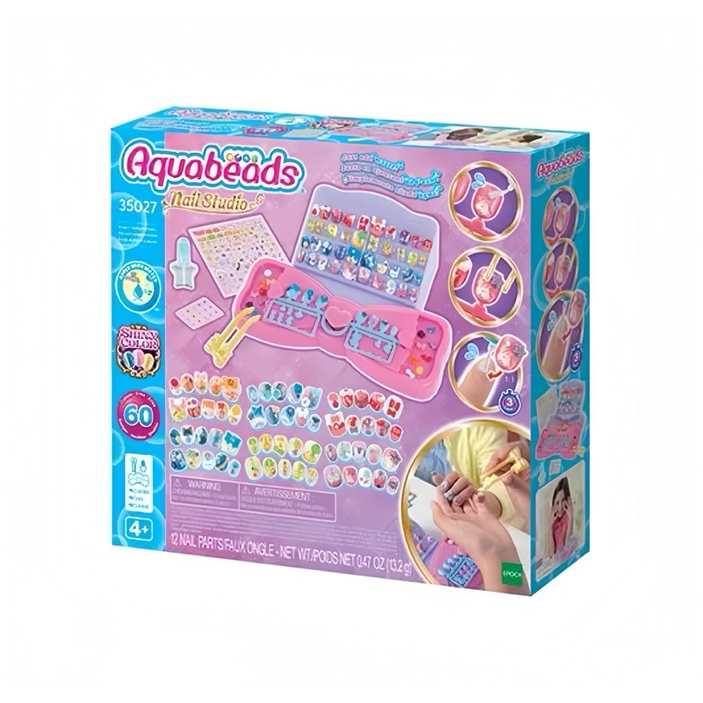 toko mainan online AQUABEADS HEARTS & RIBBONS NAIL - 35059
